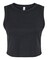 BELLA + CANVAS Women’s Micro Rib Muscle Crop Tank Top for Streetwear Style & Custom Print Fitted Crop